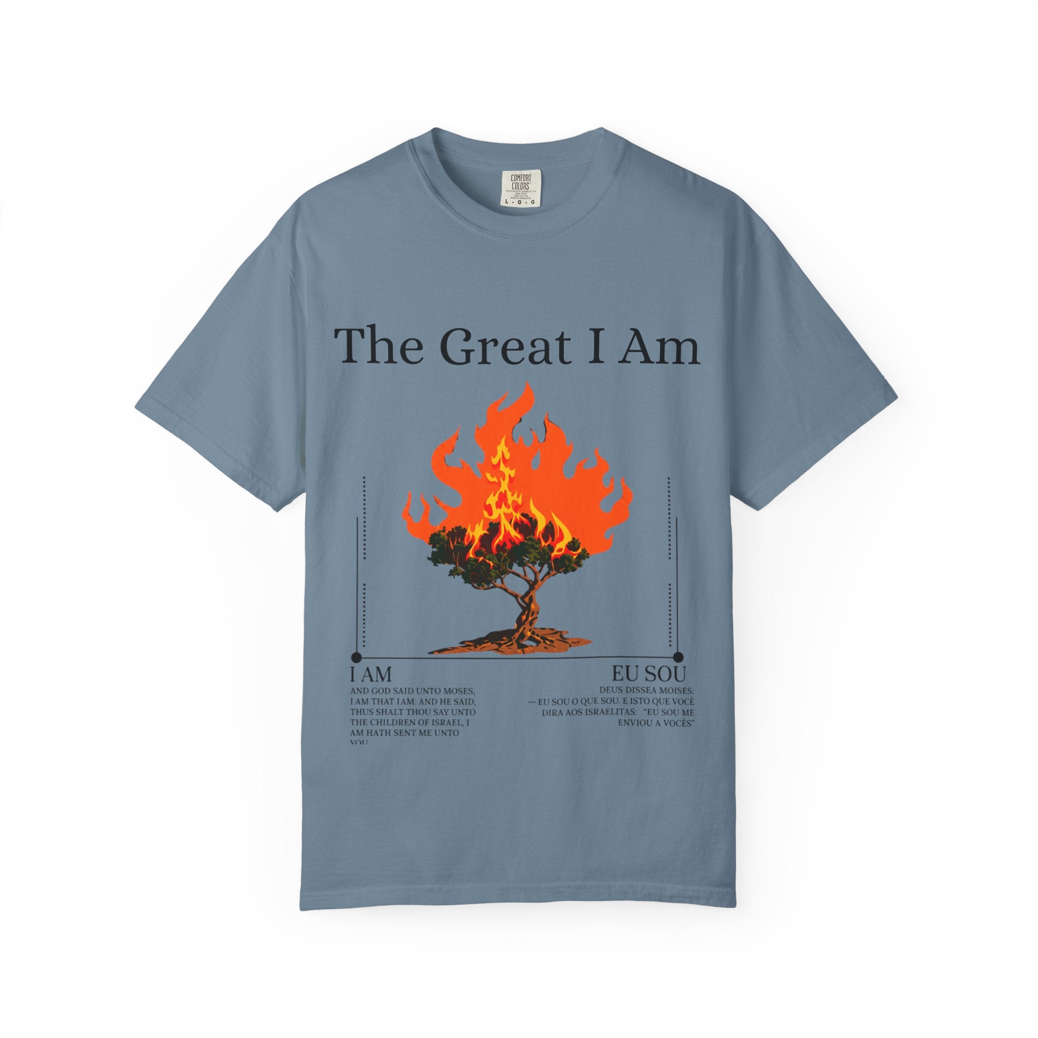 The Great I Am - Burning Bush Tee