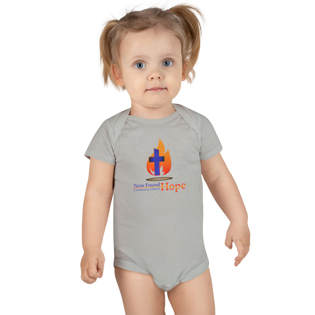 NFHCC Logo Baby Short Sleeve Onesie